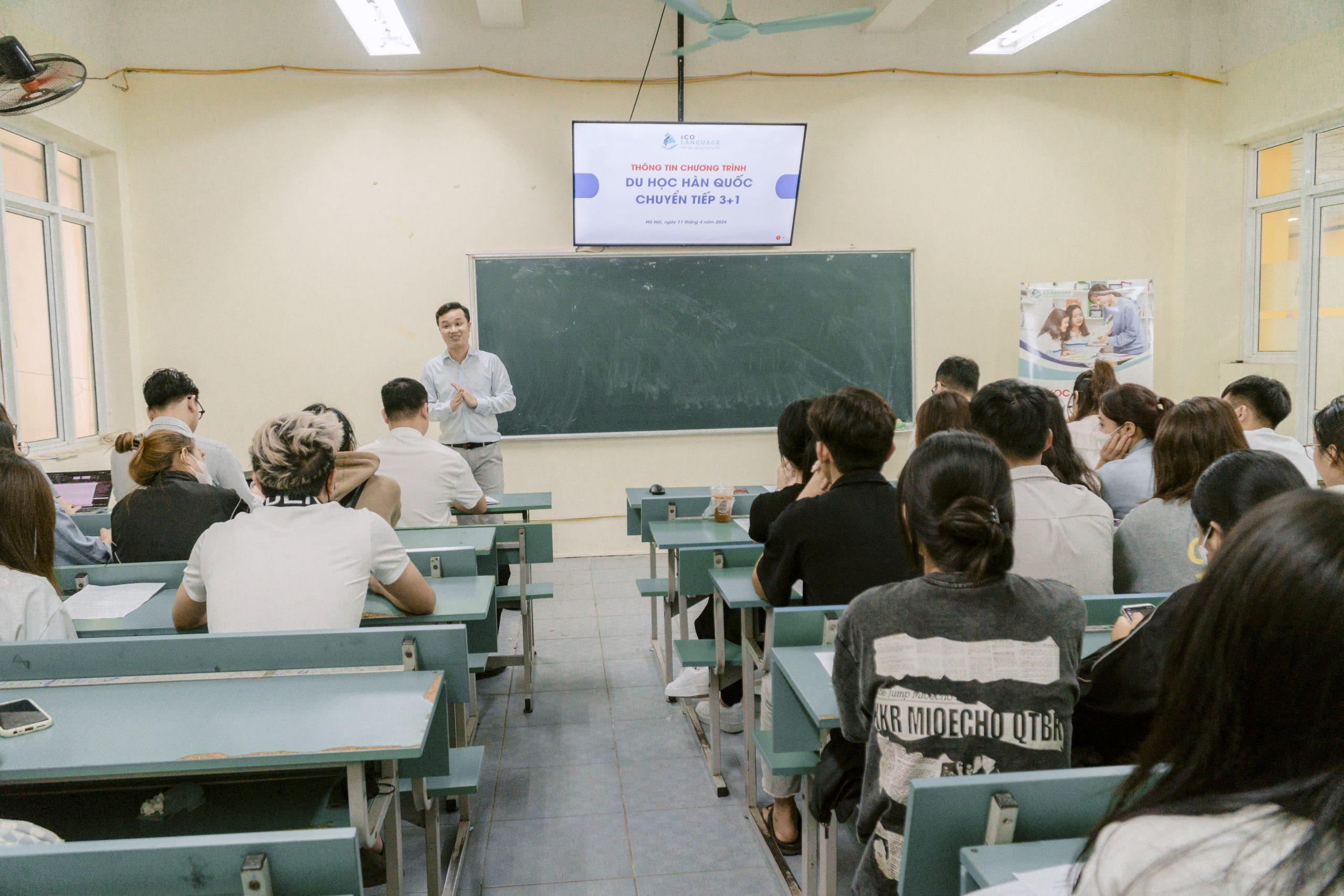 Hội thảo về Du học và Phát triển Nghề nghiệp Hàn Quốc dành cho sinh viên ngành tiếng Hàn CĐ Bách khoa